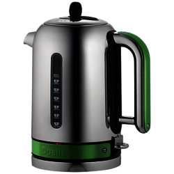 Dualit Made to Order Classic Kettle Stainless Steel/May Green Gloss